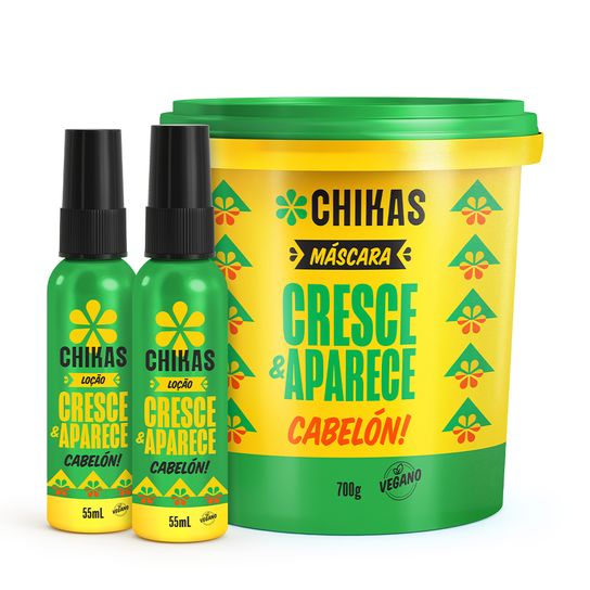 Kit Mascara e Locao Cresce - Aparece